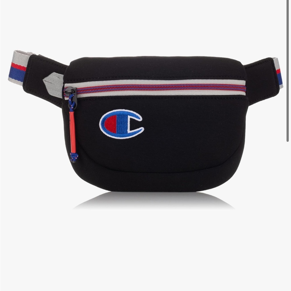 Champion Black and Blue Belt Bag
